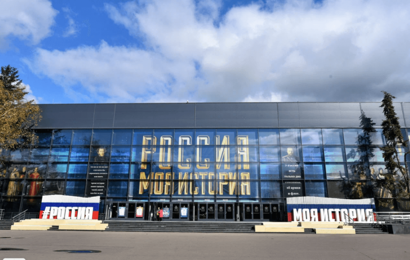 Полимерный пол на 3000 м2, Павильон №57 ВДНХ