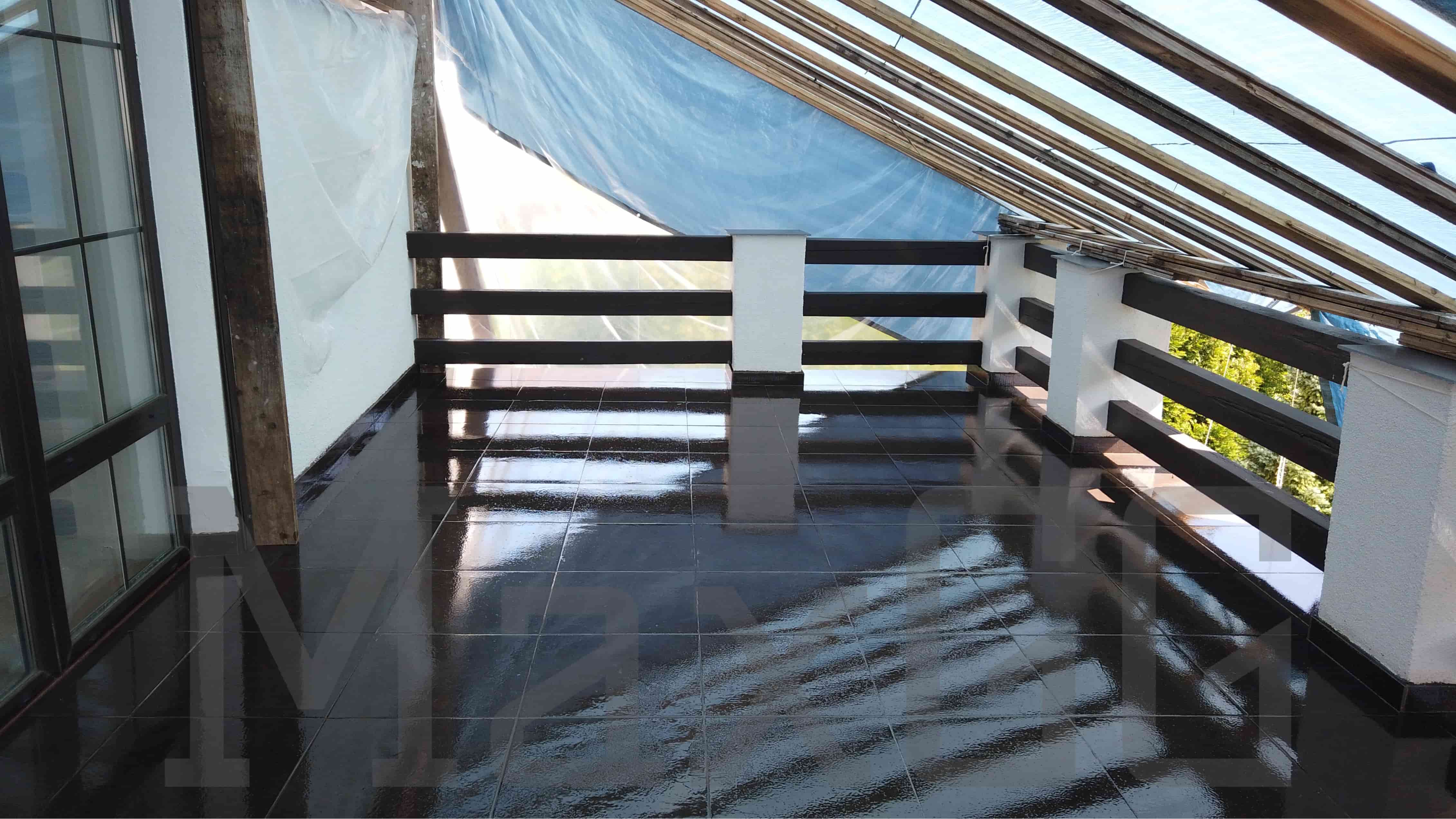 Гидроизоляция открытой террасы