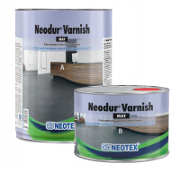 Полиуретановый матовый лак с УФ-фильтрами Неодур Варниш (Neodur Varnish) Mat A+B