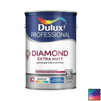 Краска Dulux Diamond Extra Matt для потолков и стен база BW 1 л  Краска Dulux Diamond Extra Matt для потолков и стен база BW 1 л