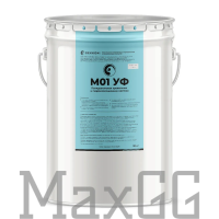 Однокомпонентная светостойкая полиуретановая мастика Геккон М01 УФ, 25 кг, Серый RAL-7035