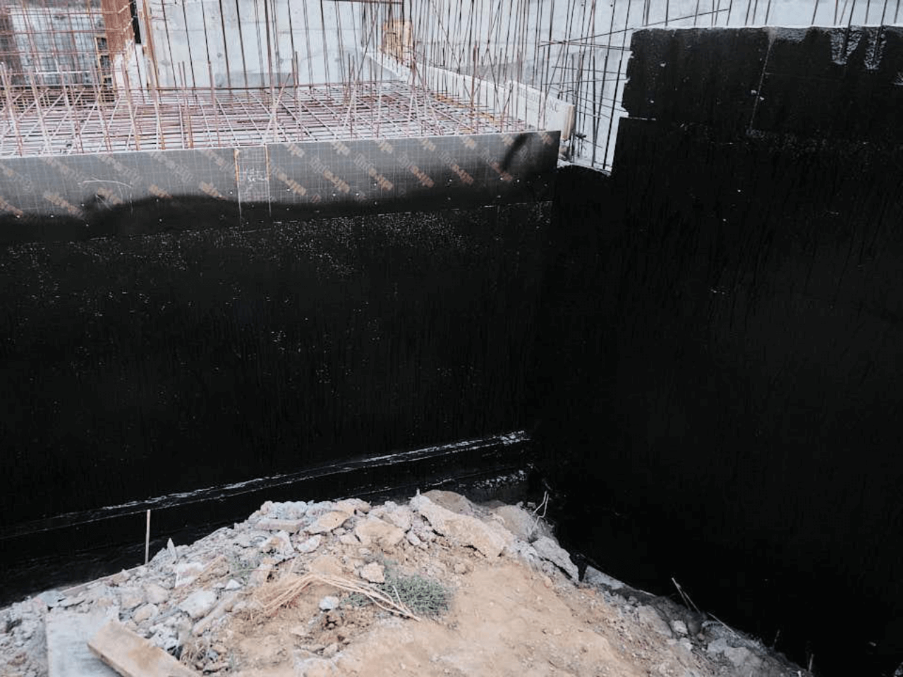 Гирдроизоляция фундамента