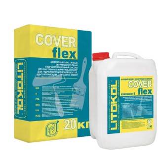 Гидроизоляция двухкомпонентная Litokol Coverflex (A+B) 30 кг