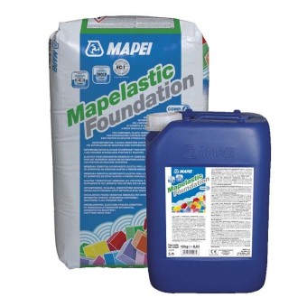 Гидроизоляция двухкомпонентная Mapei Mapelastic Foundation (А+B) 32 кг