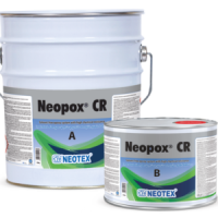 Эпоксидная химстойкая краска Neopox® CR, A+B,  10 кг.,  Серый RAL-7040