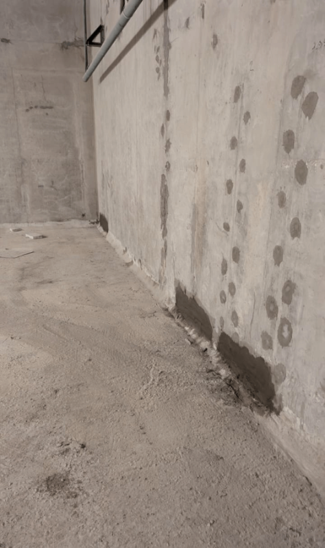 Паркинг: восстановление холодных швов и трещин бетонных конструкций