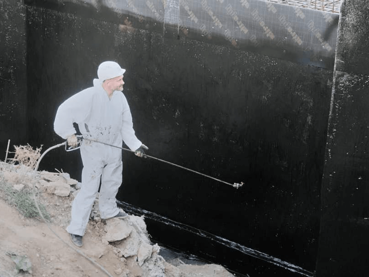 Гирдроизоляция фундамента