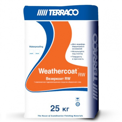 Изображение Гидроизоляция Terraco Weathercoat RW серая 25 кг, в магазине MaxGG.ru Фото Гидроизоляция Terraco Weathercoat RW серая 25 кг, в магазине MaxGG.ru