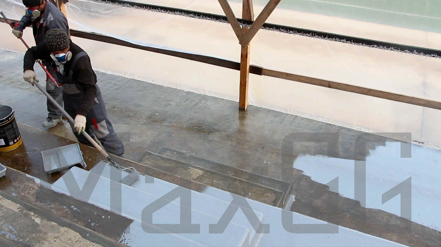 Гидроизоляция трибун стадиона в г. Одинцово