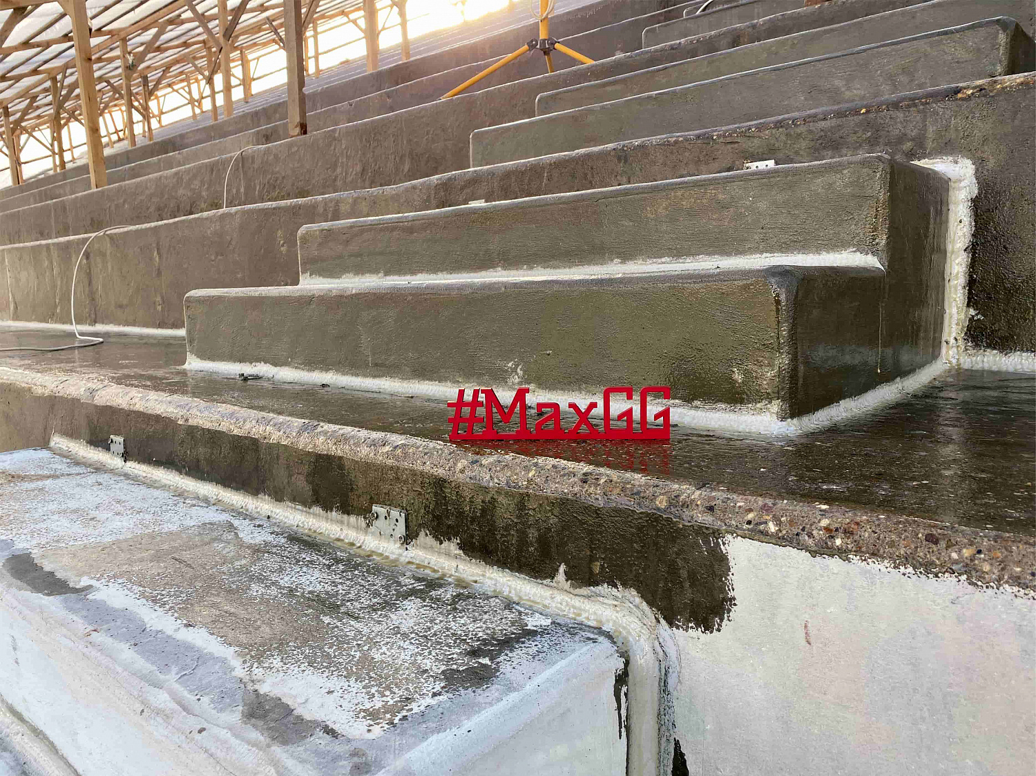 Гидроизоляция трибун стадиона в г. Одинцово
