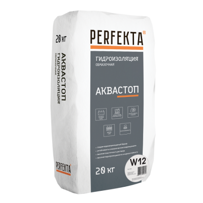 Фото Гидроизоляция Perfekta АкваСтоп W12 20 кг, в магазине MaxGG.ru
