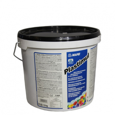 Фото Гидроизоляционная эмульсия Mapei Plastimul 12 кг, в магазине MaxGG.ru