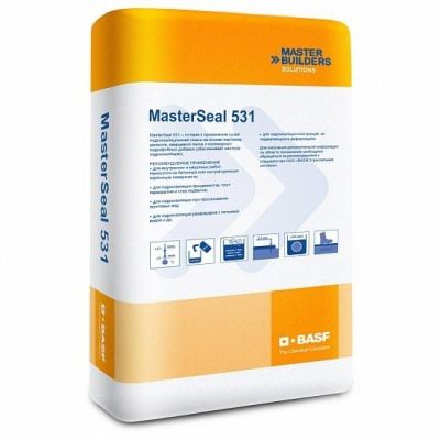 Изображение Смесь гидроизоляционная BASF MasterSeal 531 30кг, в магазине MaxGG.ru Фото Смесь гидроизоляционная BASF MasterSeal 531 30кг, в магазине MaxGG.ru